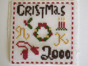 Christmas mini sampler